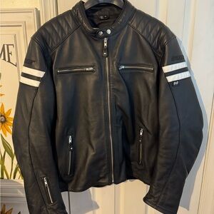 Joe Rocket Classic 92 Men’s Leather Motorcycle Jacket